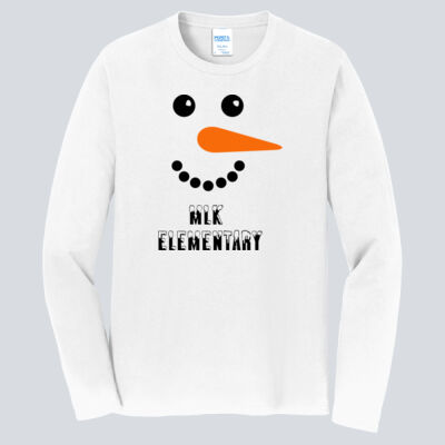 Adult Long Sleeve Shirt - Winter - Snowman Thumbnail