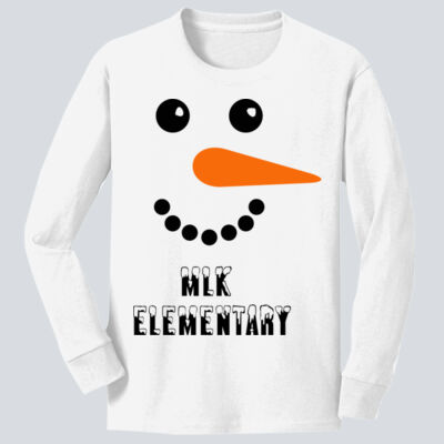 Youth Long Sleeve Shirt - Winter - Snowman Thumbnail