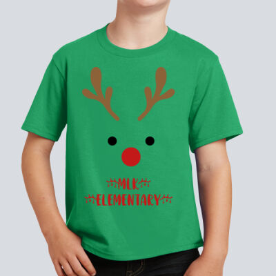 Youth T-Shirt - Winter - Reindeer  Thumbnail