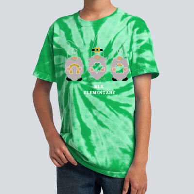 Youth Tie-Dye T-Shirt - Spring - Leprechauns Thumbnail