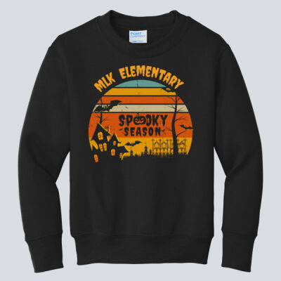 Youth Crewneck - Fall - Haunted House  Thumbnail